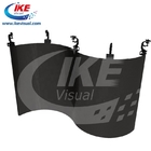 Shopping Mall Advertising LED Display Screen Flexible P4 1200 nits Curved