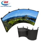 P3 P4 P6 P9 Indoor Rental Flexible LED Display Screen Curved Soft RGB LED Screen