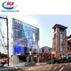 Outdoor Advertising Transparent LED Screen Display P7 Full Color 6000 Nits