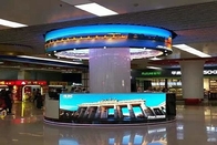 Flexible Curved LED Display Screen IP43 Stage Background P4 Indoor LED Display