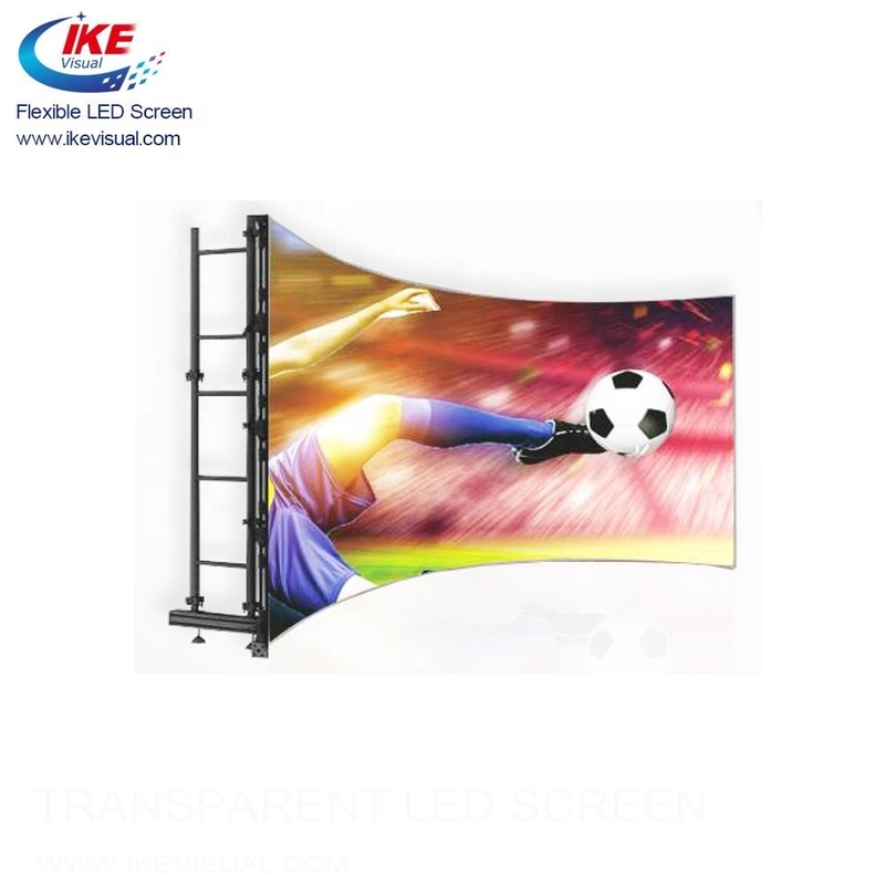 Mall P6 Outdoor Rental LED Display Screen IP65 4500 Nits Full Color RoHS Approved