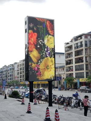 Waterproof Outdoor LED Display Screen With Low Power Consumption  No Deformation