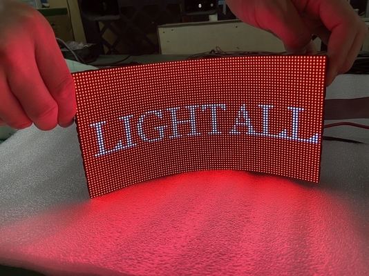 Good Flexibility Soft LED Module With Brightness Viewing Angle Bent 120º